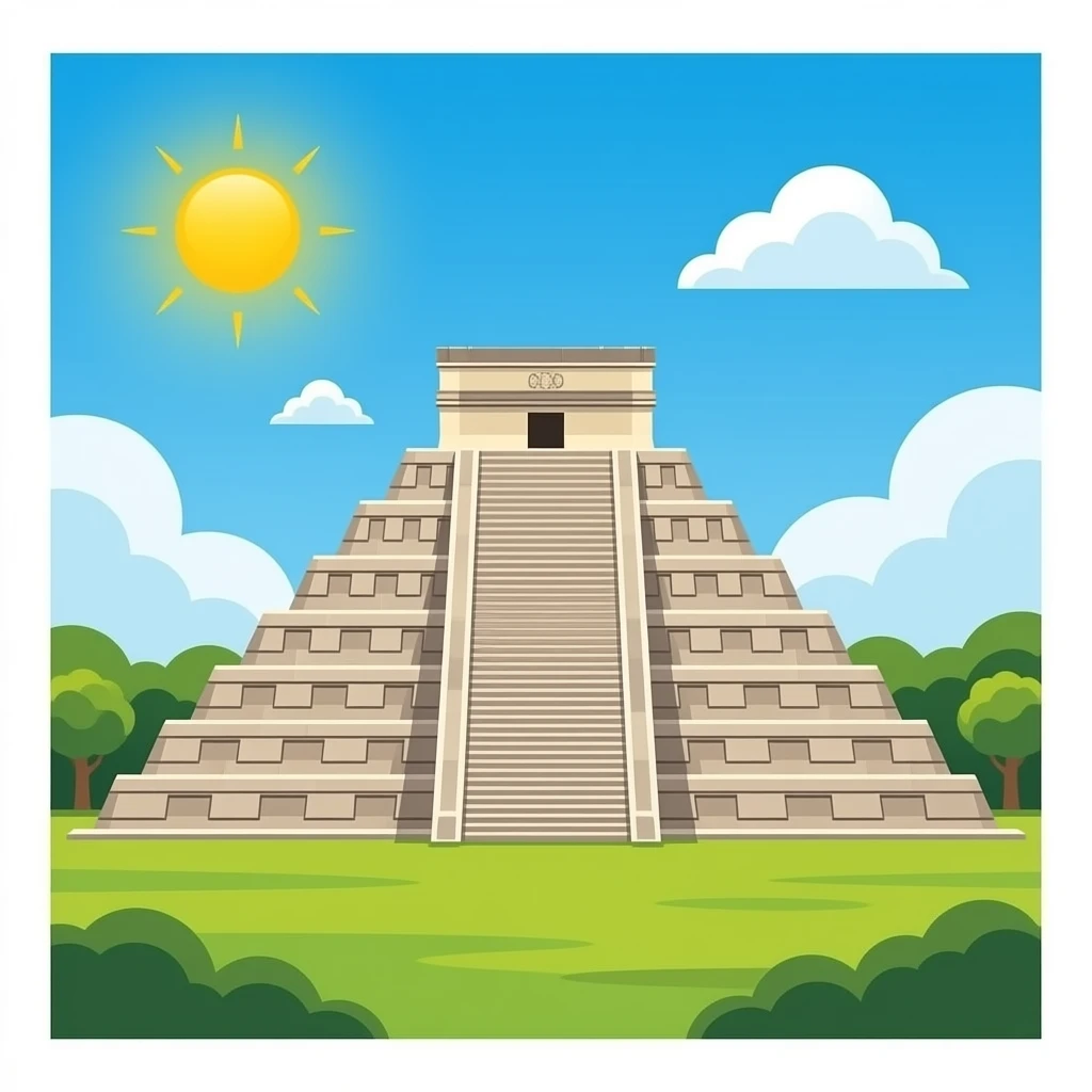 Mexico Chichen Itza emoji