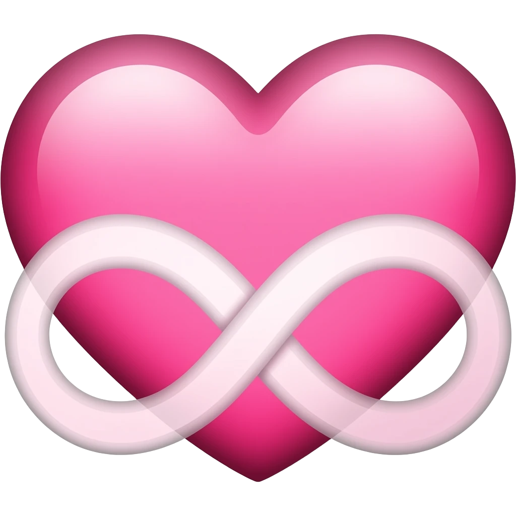 💗+♾️ emoji