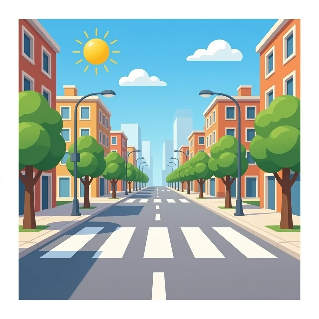 zebra crossing emoji