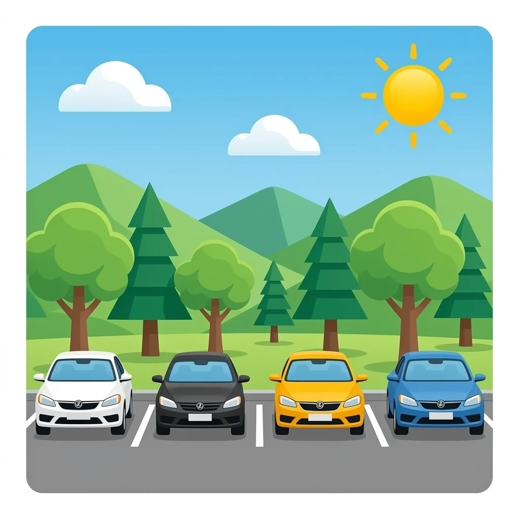 car park emoji