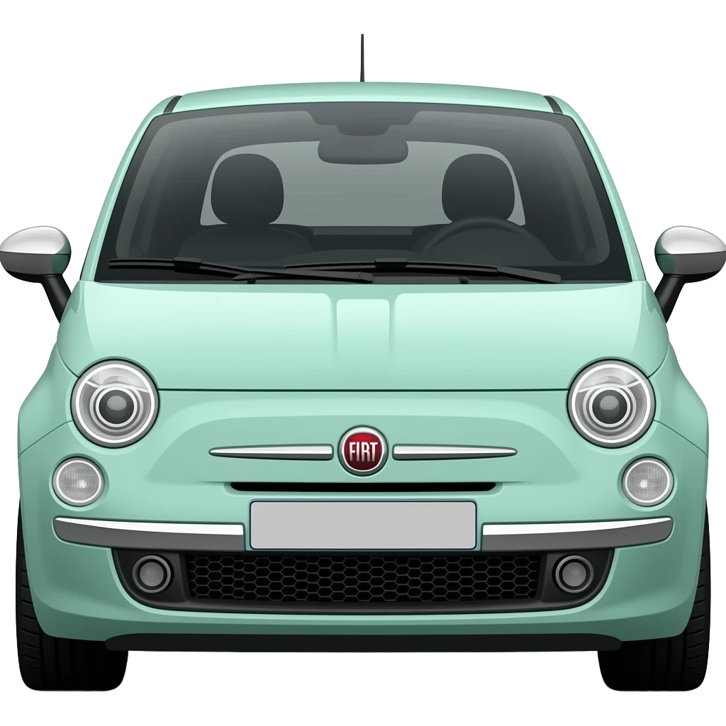 emojis.com mint-green-fiat-500-twinair-gt-261-v emoji