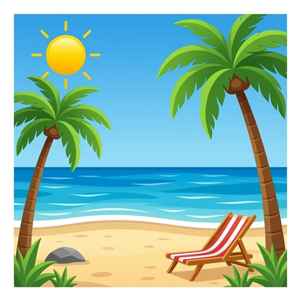 beach emoji