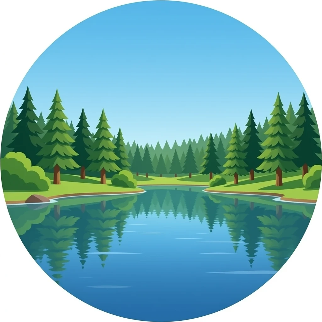 lake circle emoji