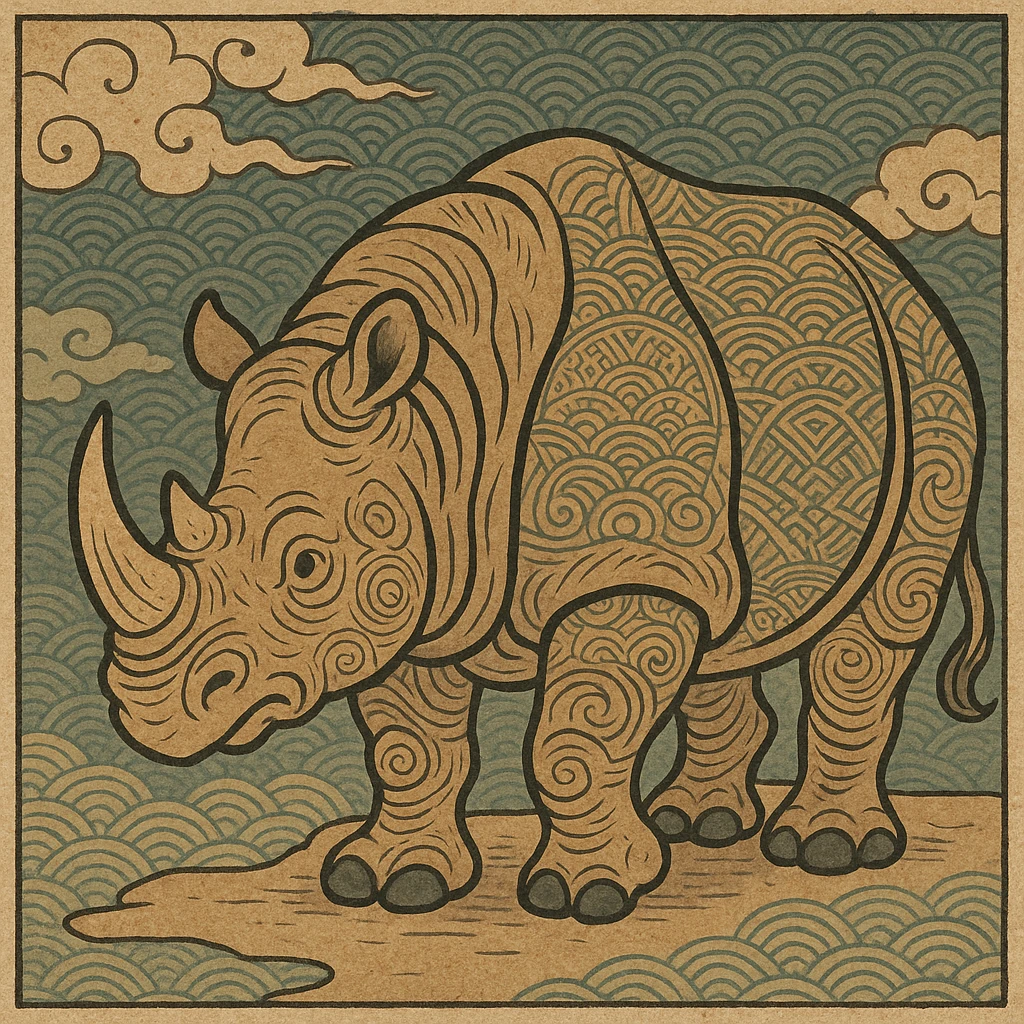 Rhinoceros emoji
