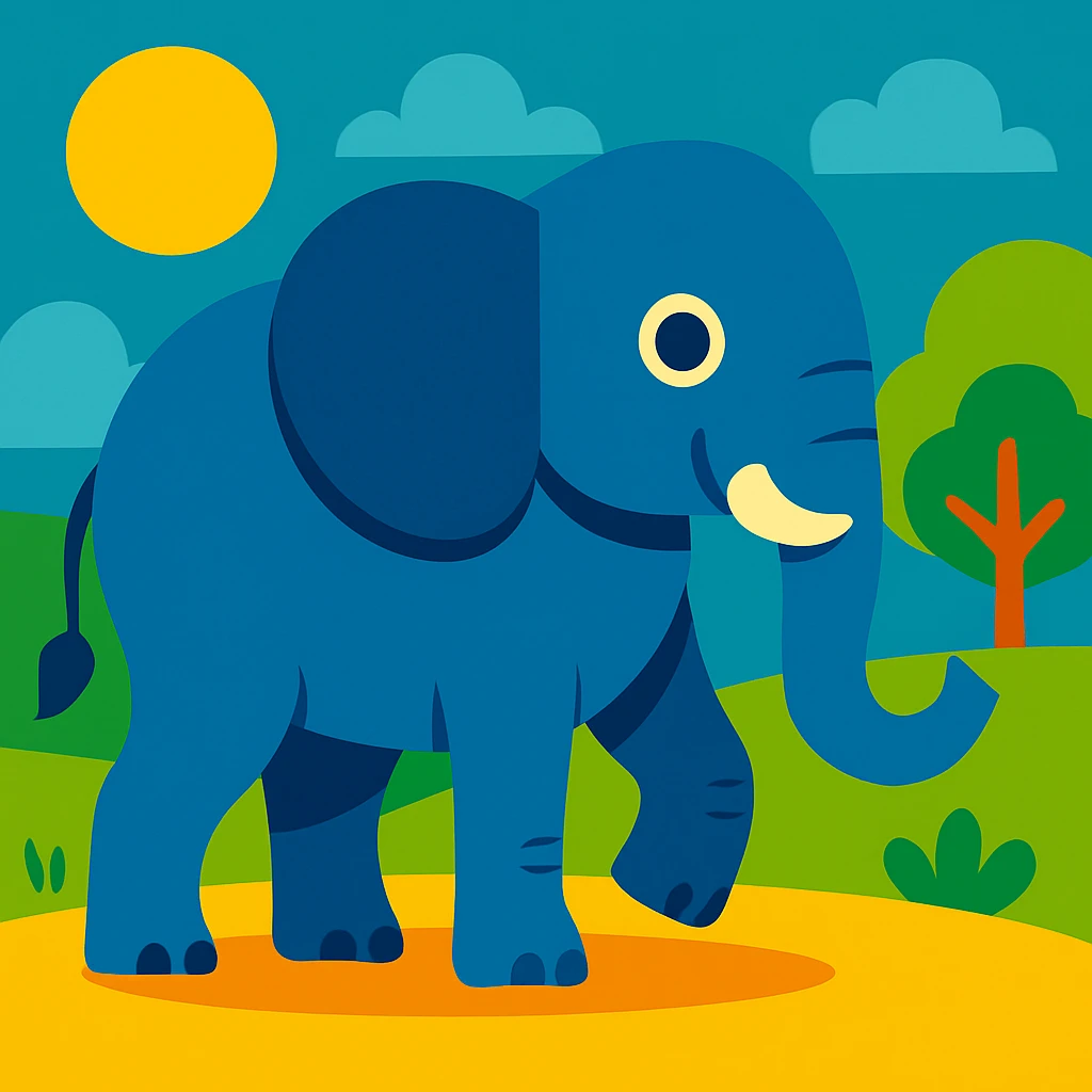 Elephant emoji