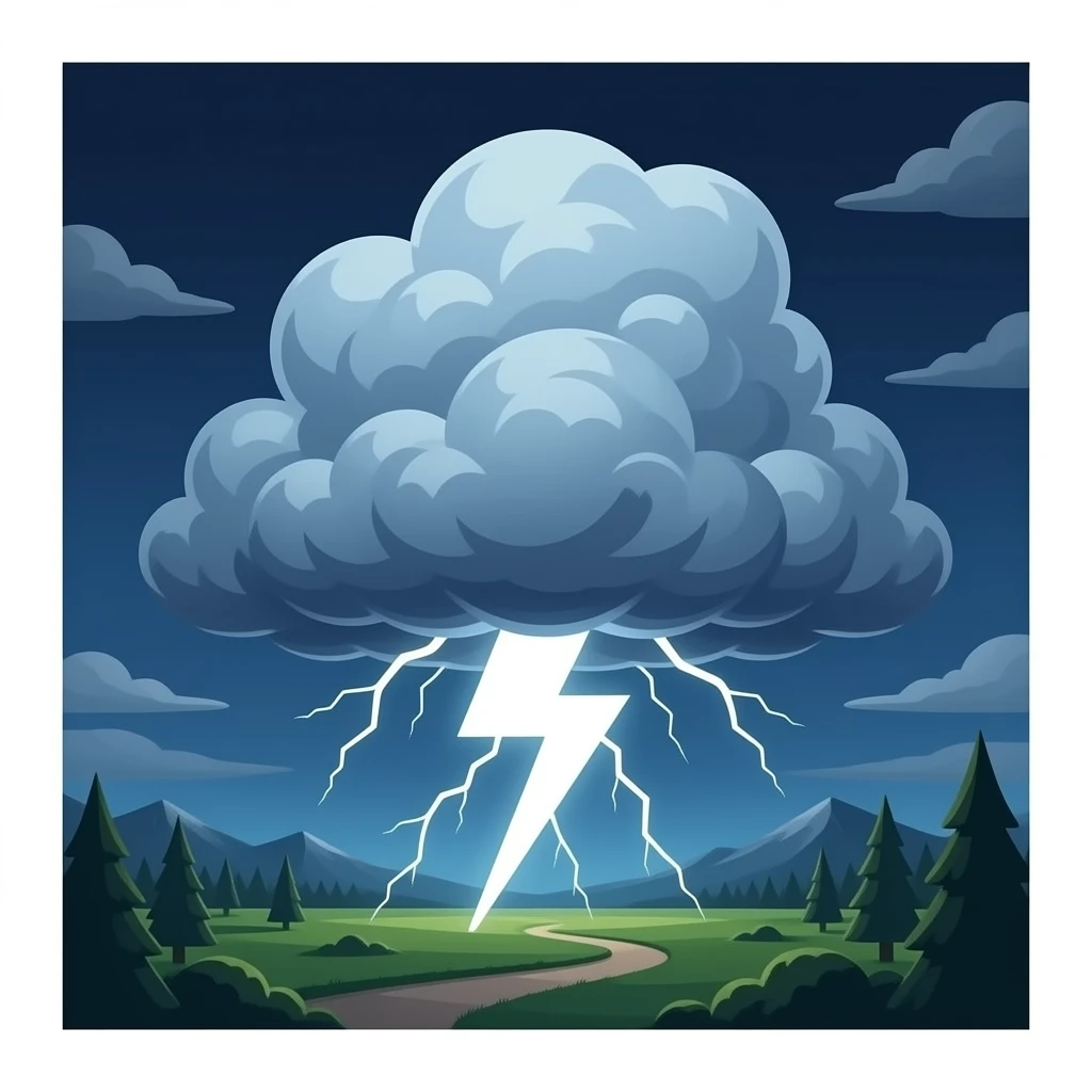 Supercell cloud emoji
