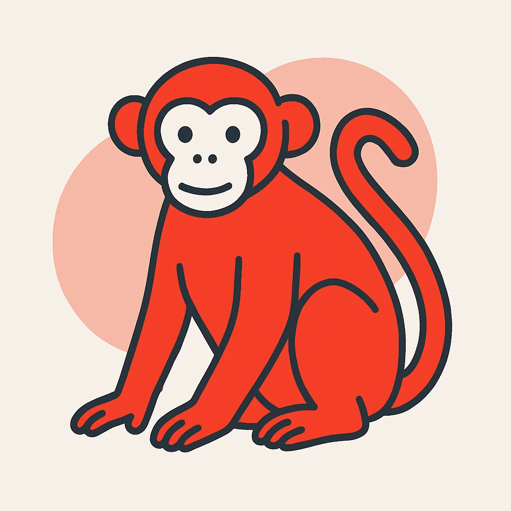 Monkey emoji