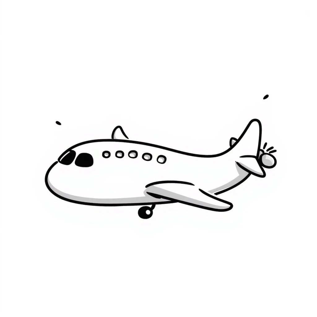 Plane emoji