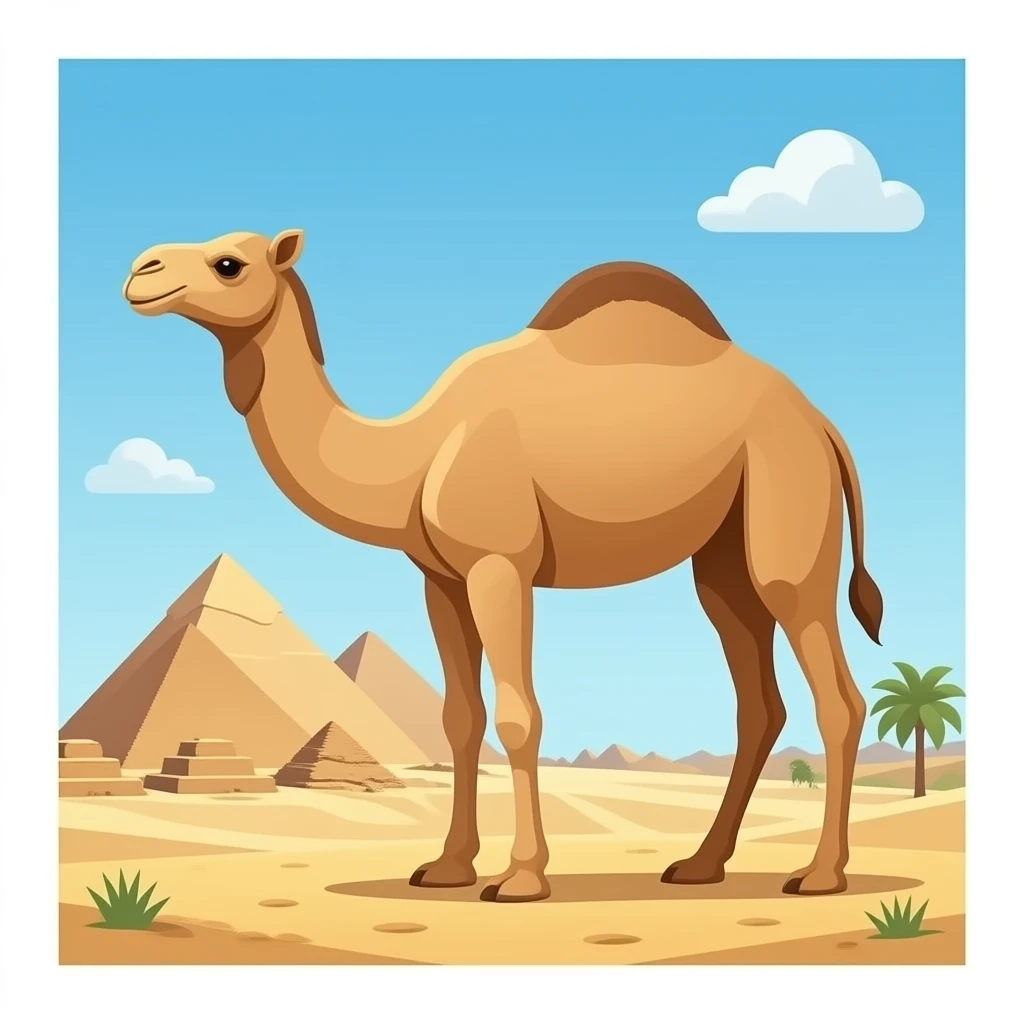 camello egipto emoji