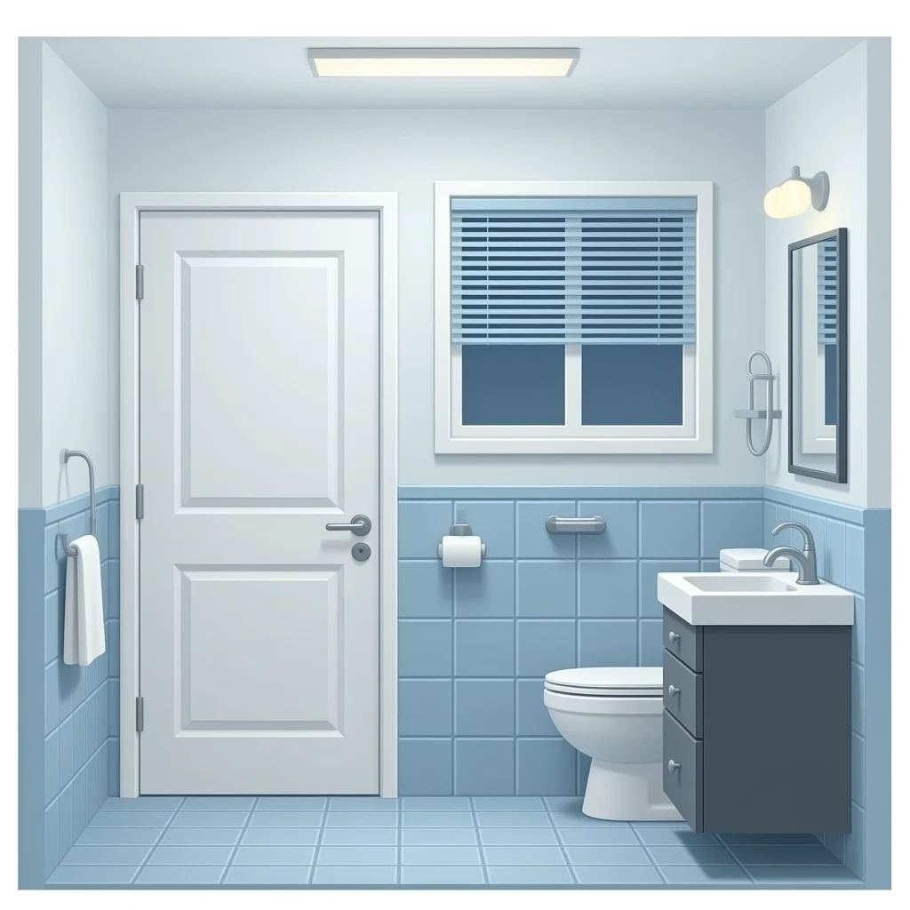hinged bathroom emoji