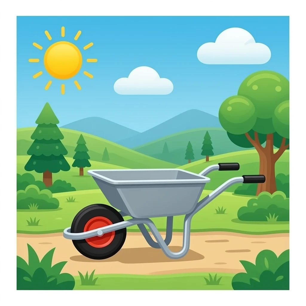 Wheelbarrow workshop emoji