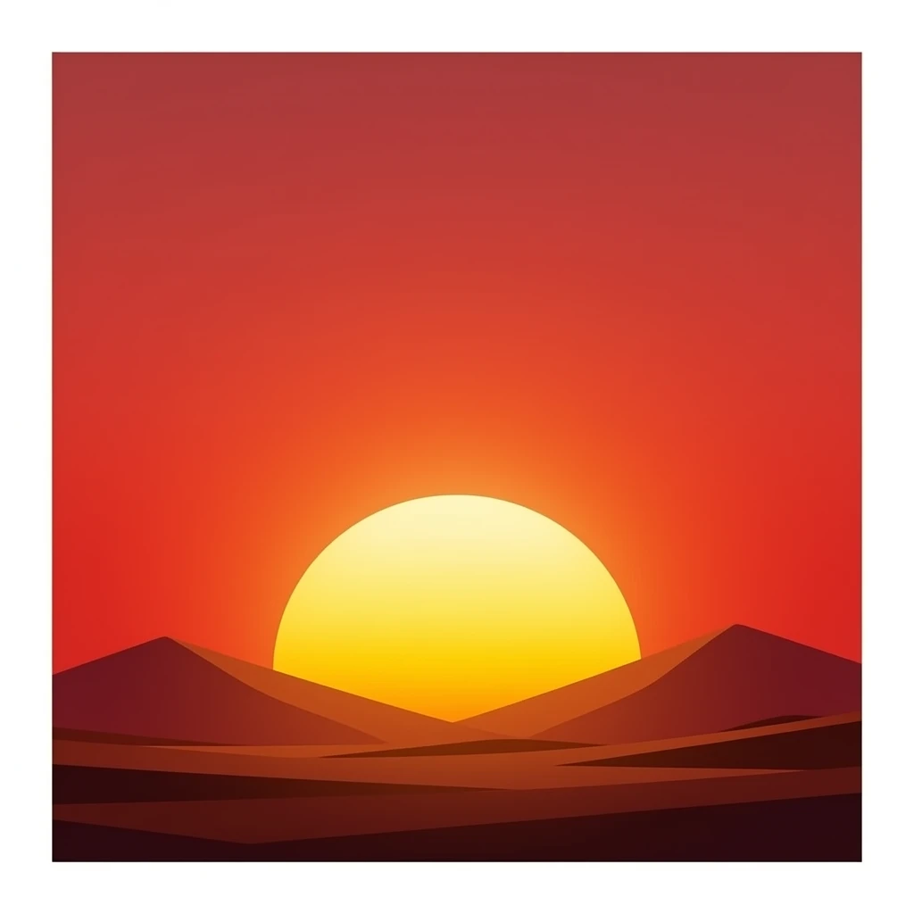 RED SKY emoji