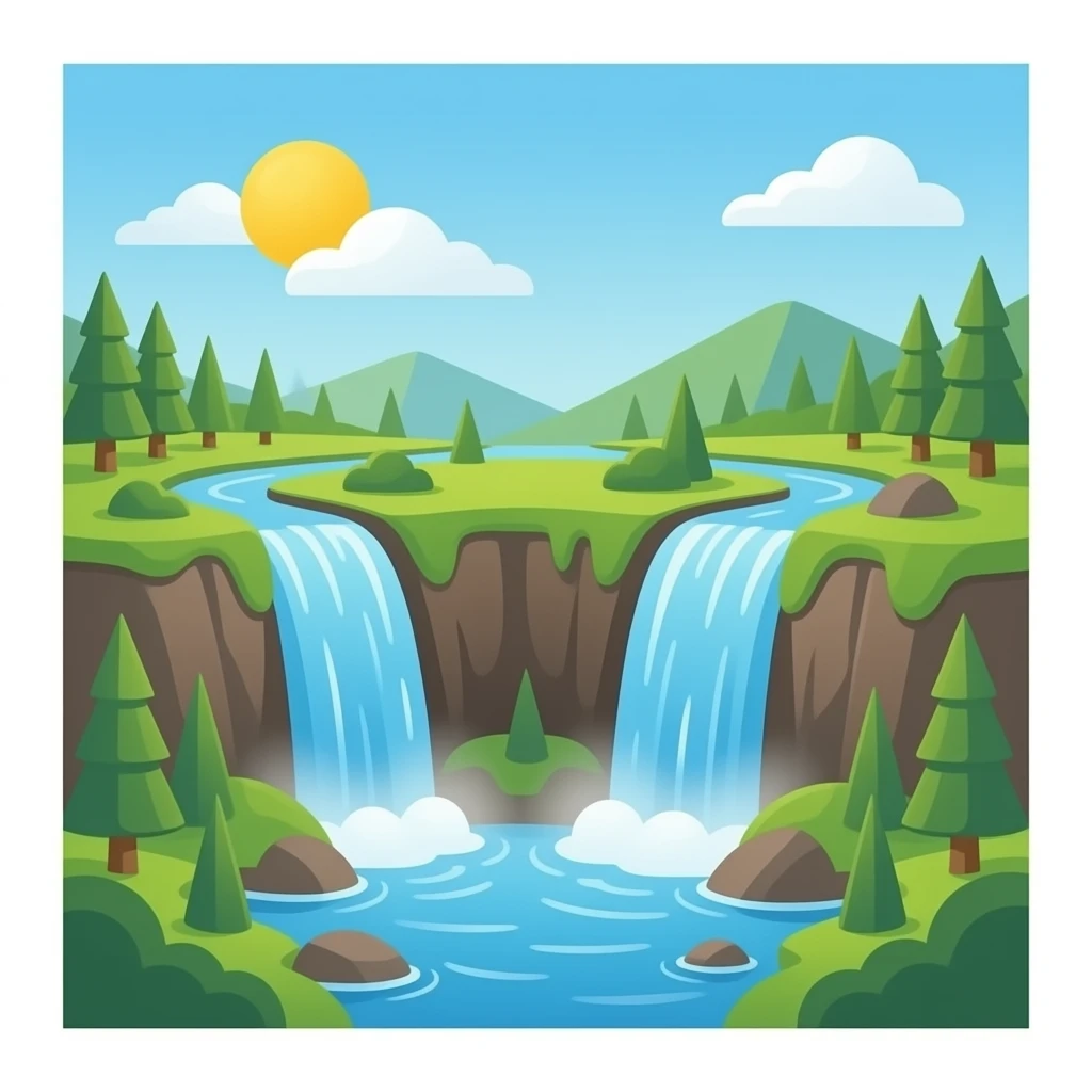 cataratas emoji