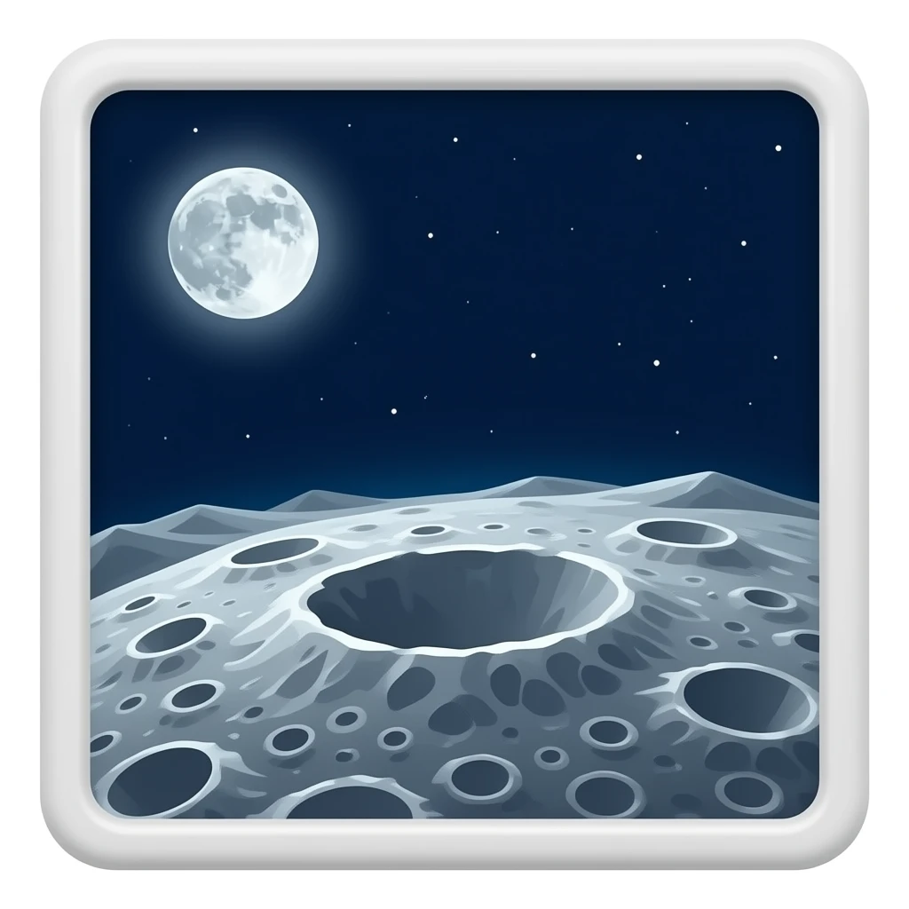 Moon emoji
