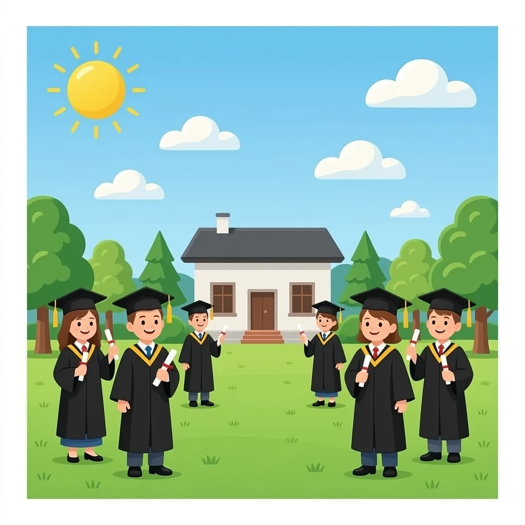 Graduation ceremony party emoji