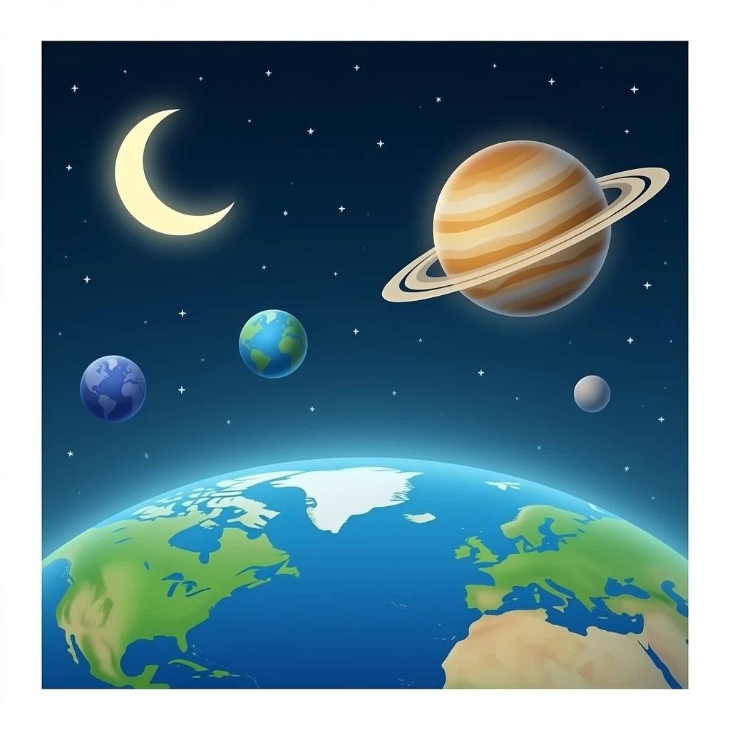 Solar system emoji