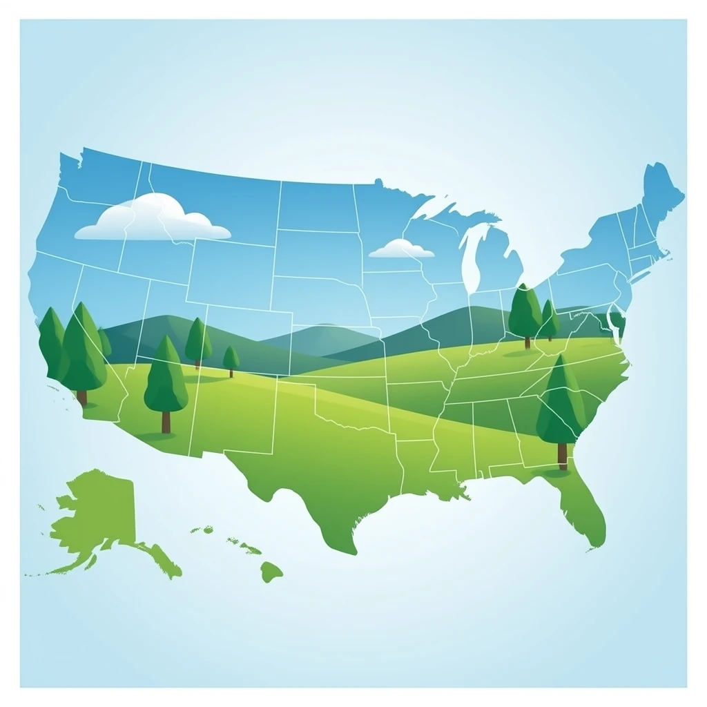 U.S.A MAP emoji