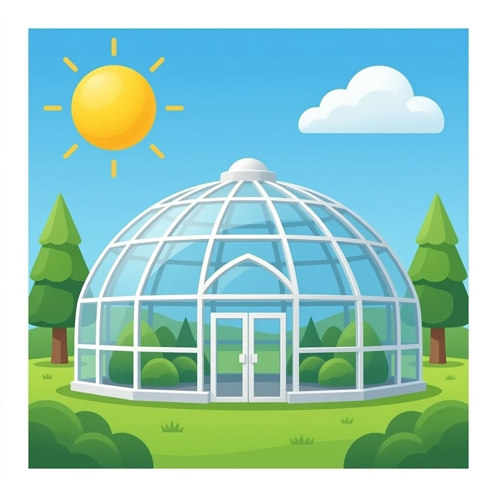 dome greenhouse emoji