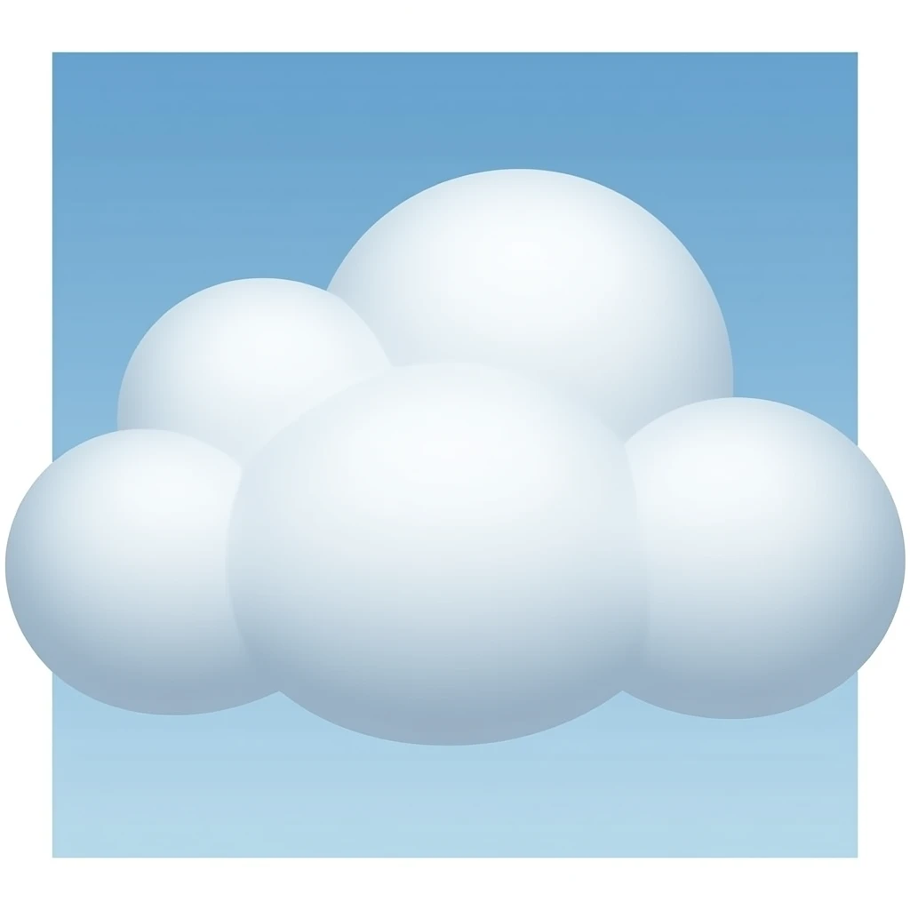 cloudy emoji