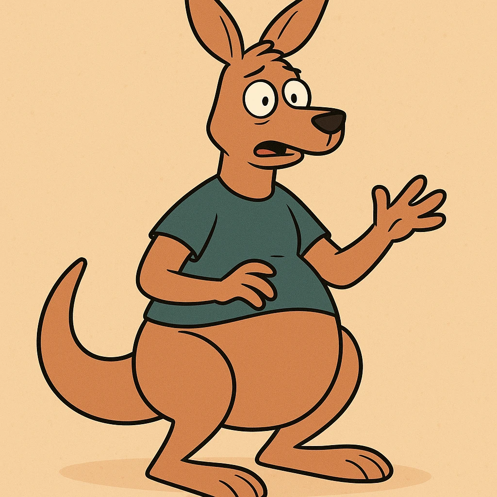 Kamgaroo emoji