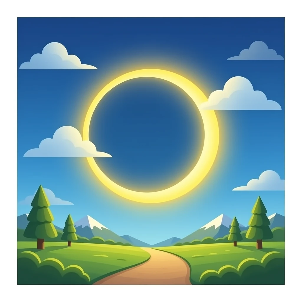 eclipse solar emoji