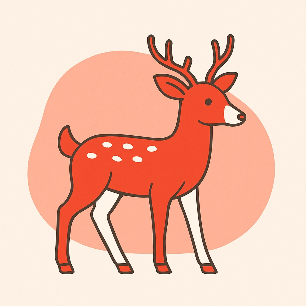 Deer emoji