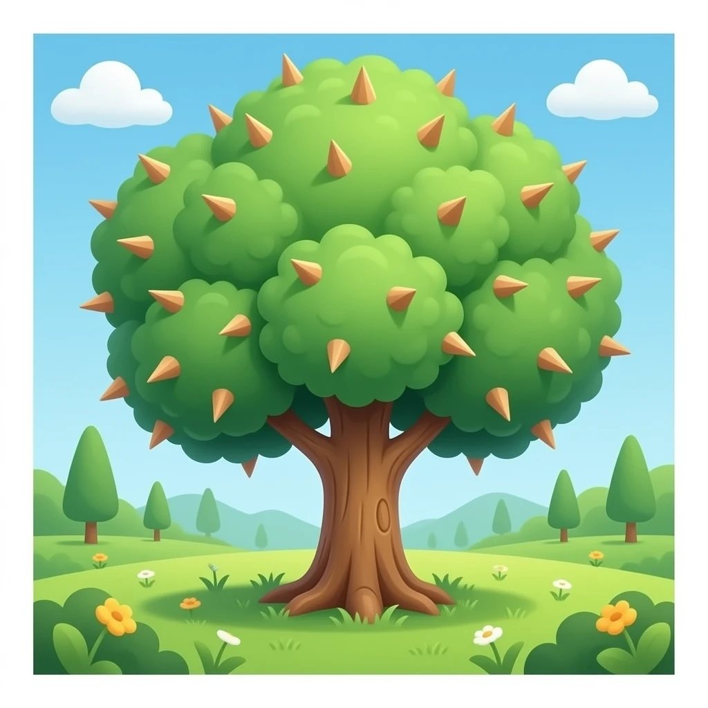 Porcupine tree emoji