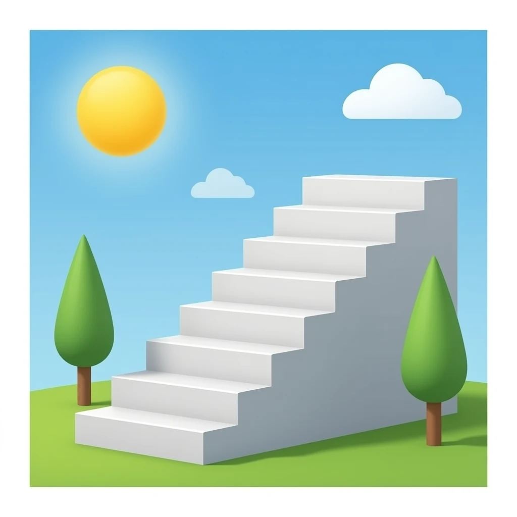 escalera emoji