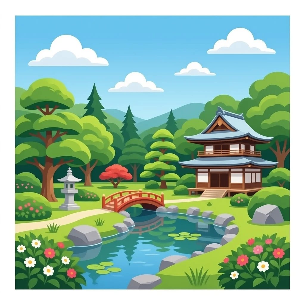japanese garden emoji