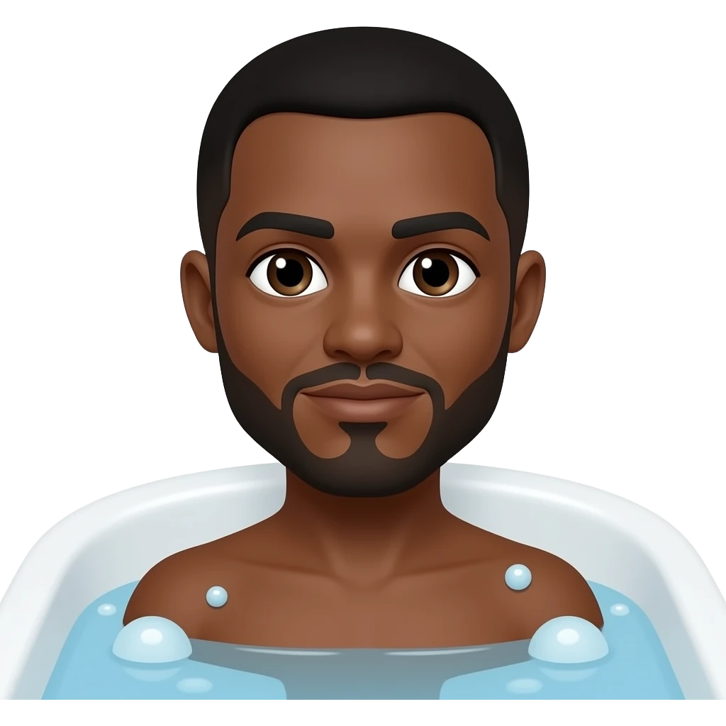 🛀🏻black emoji