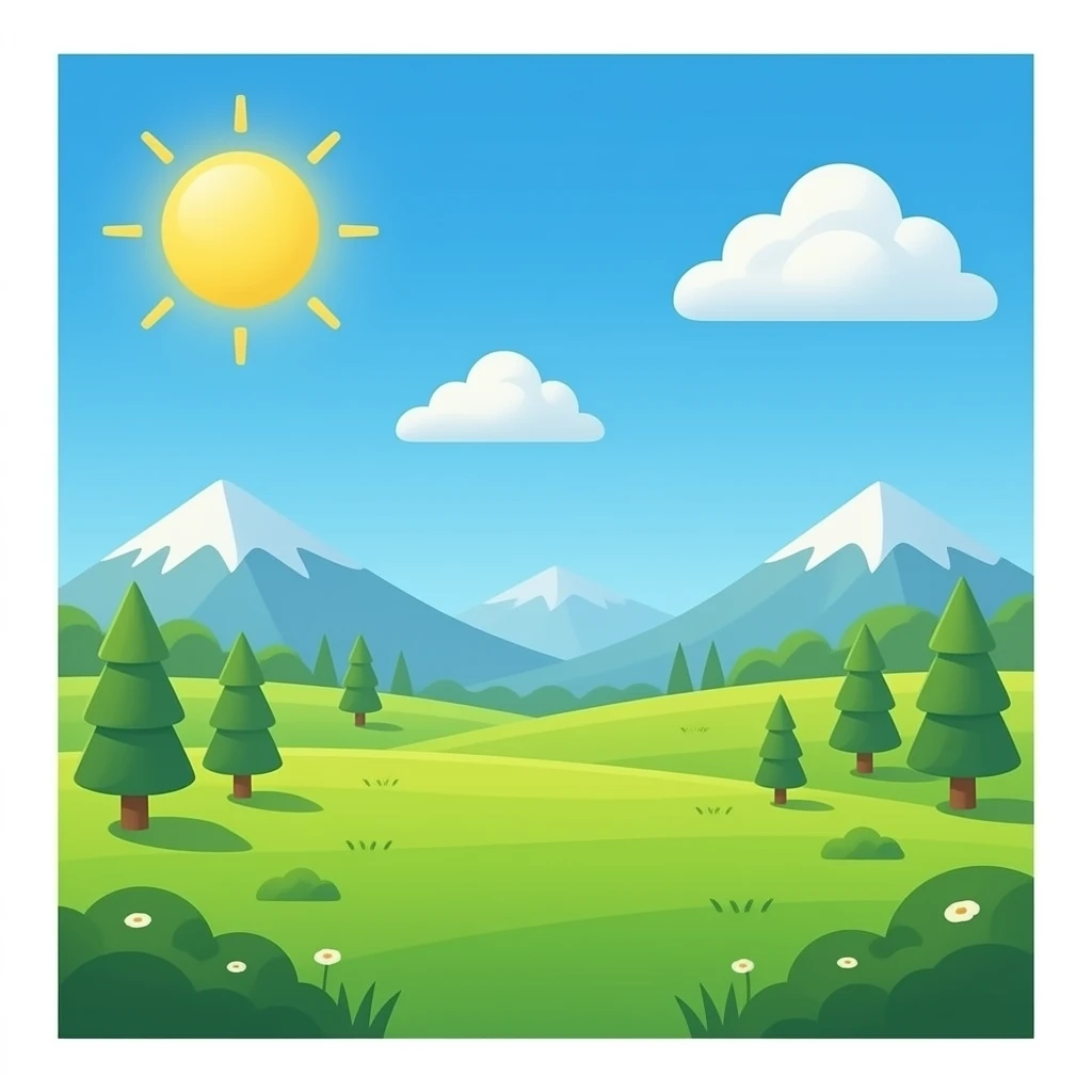 paesaggio emoji