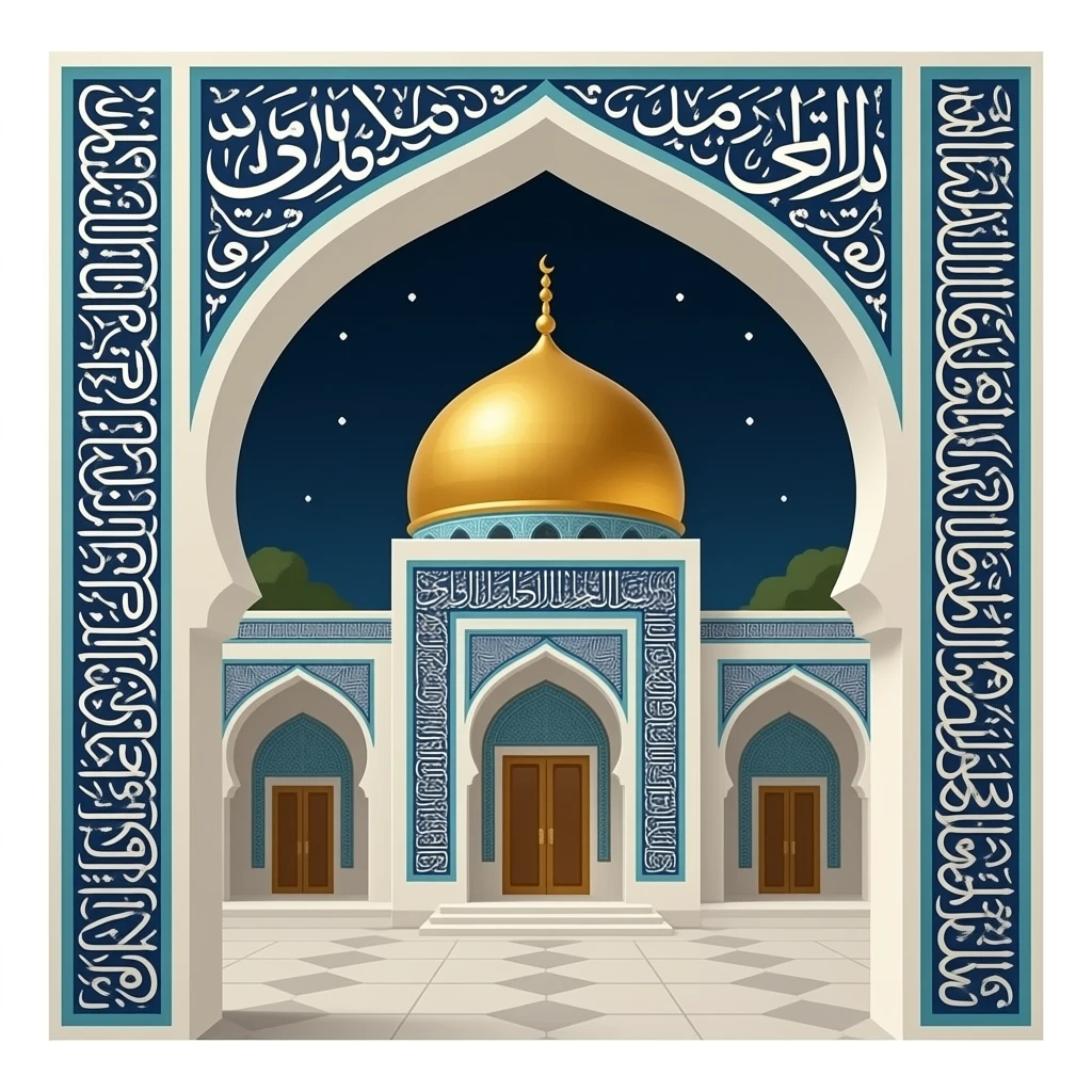 🕋 inside the mosque emoji