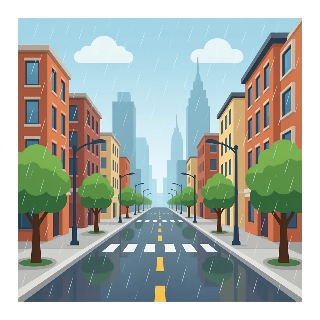 rain emoji