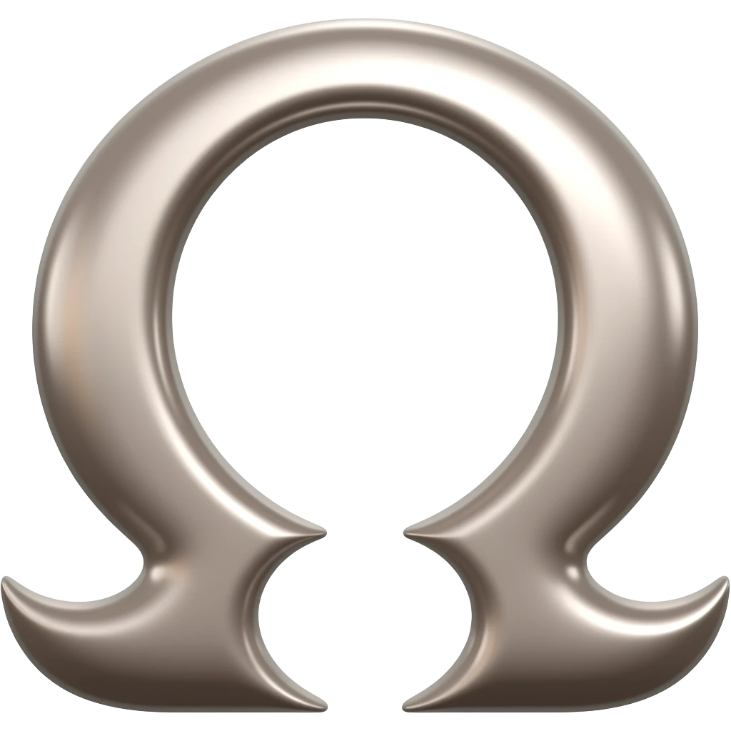 Ω Omega emoji