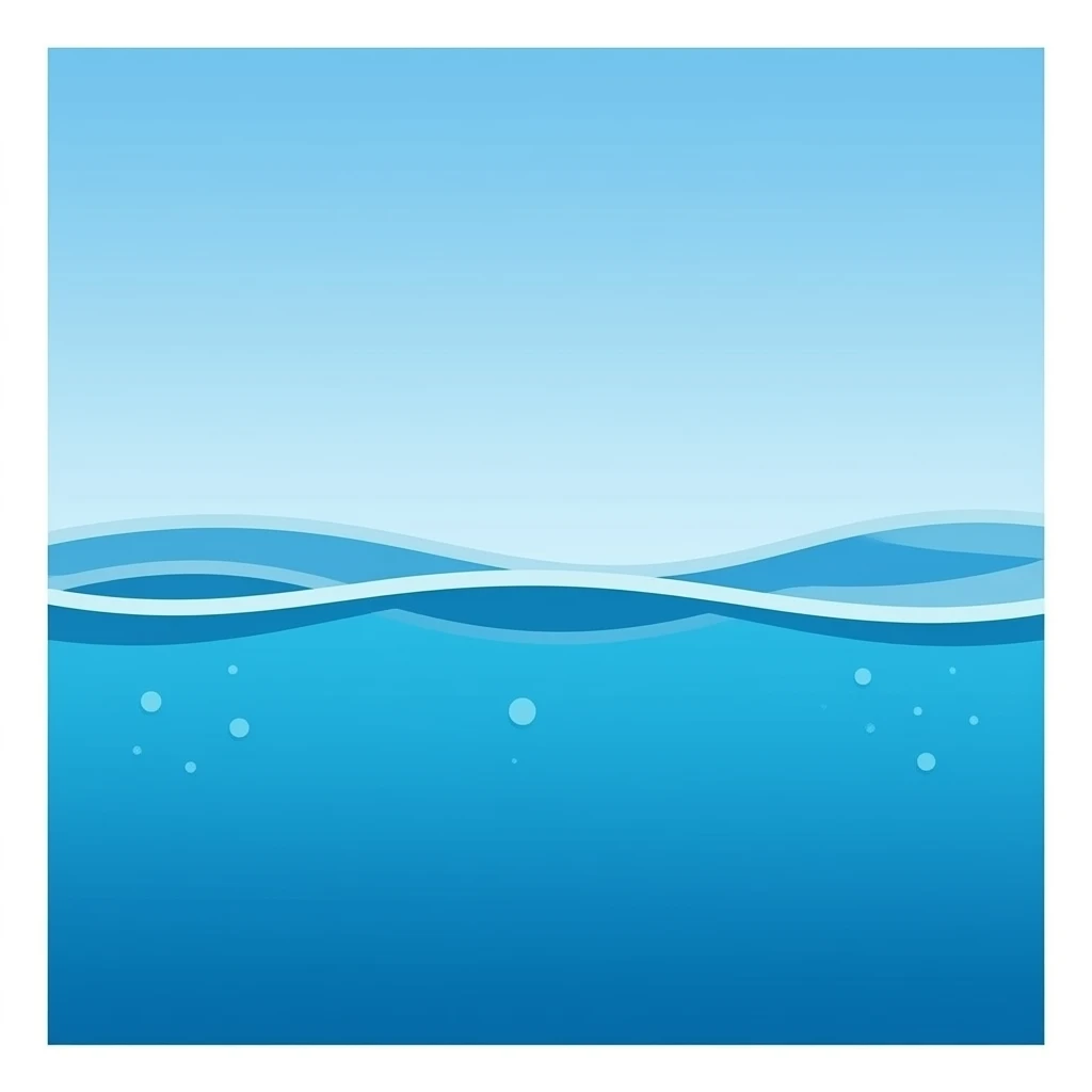 blue ocean emoji