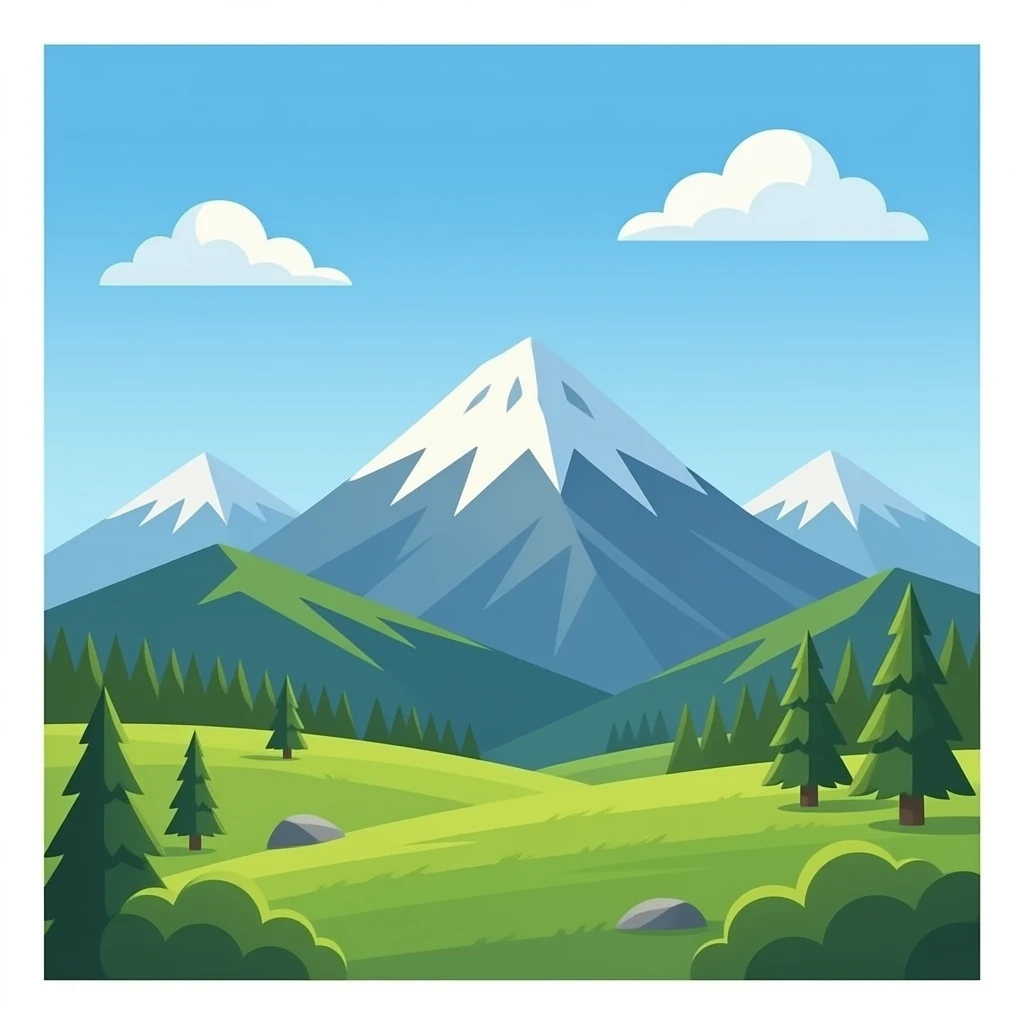 mountains emoji
