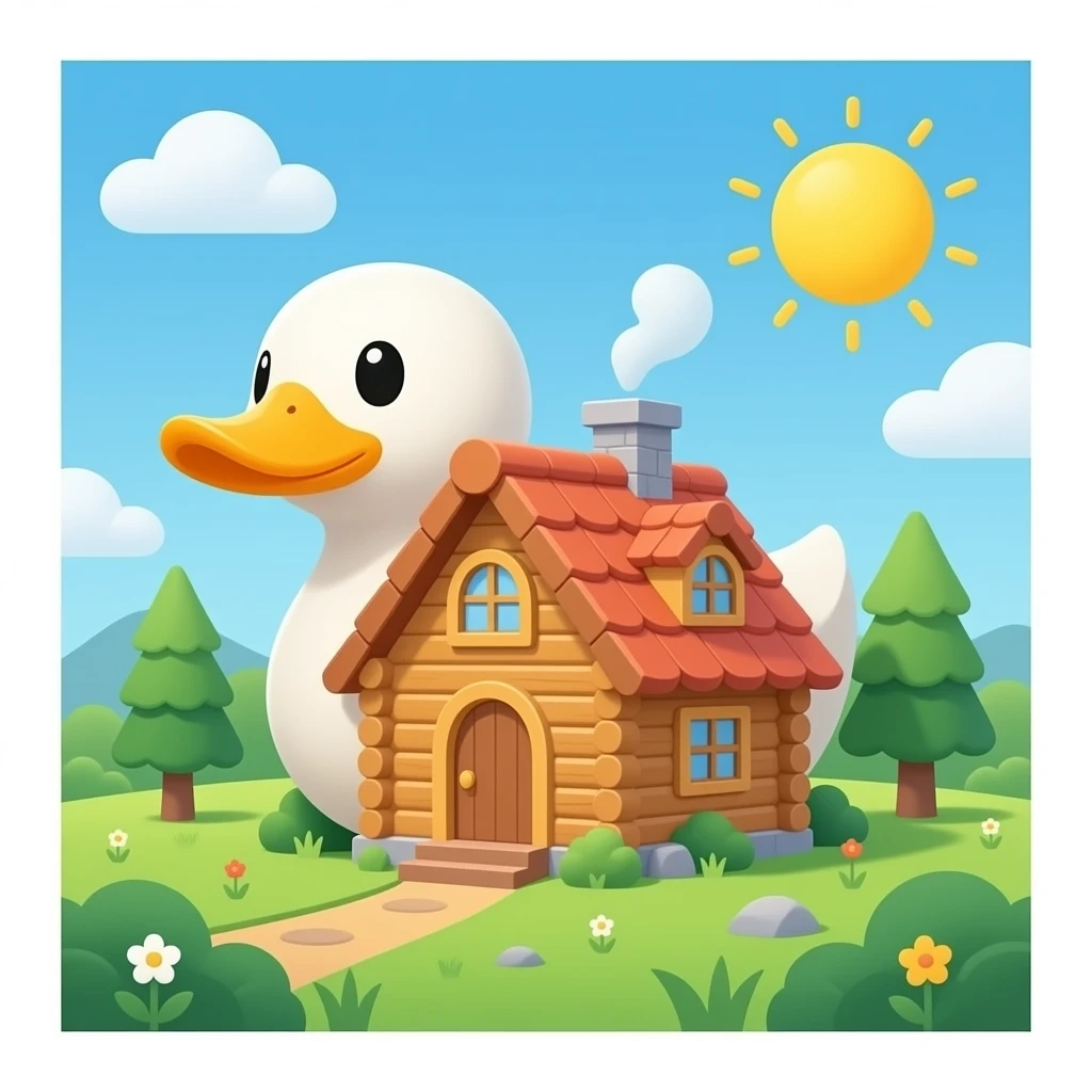 duck cabin emoji