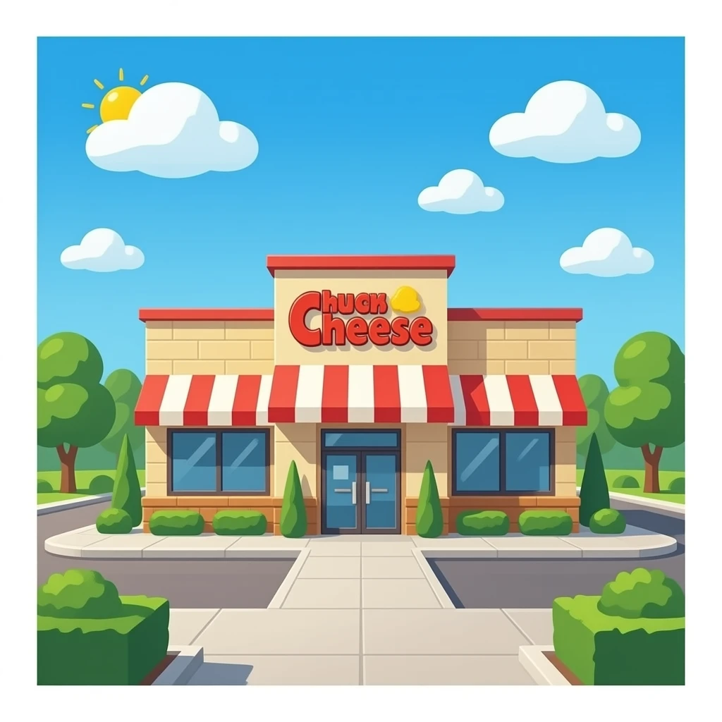 Chuck E Cheese emoji