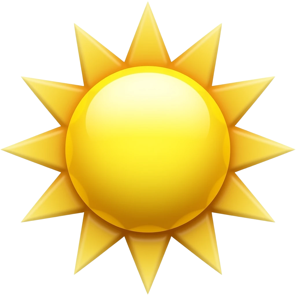 sun emoji