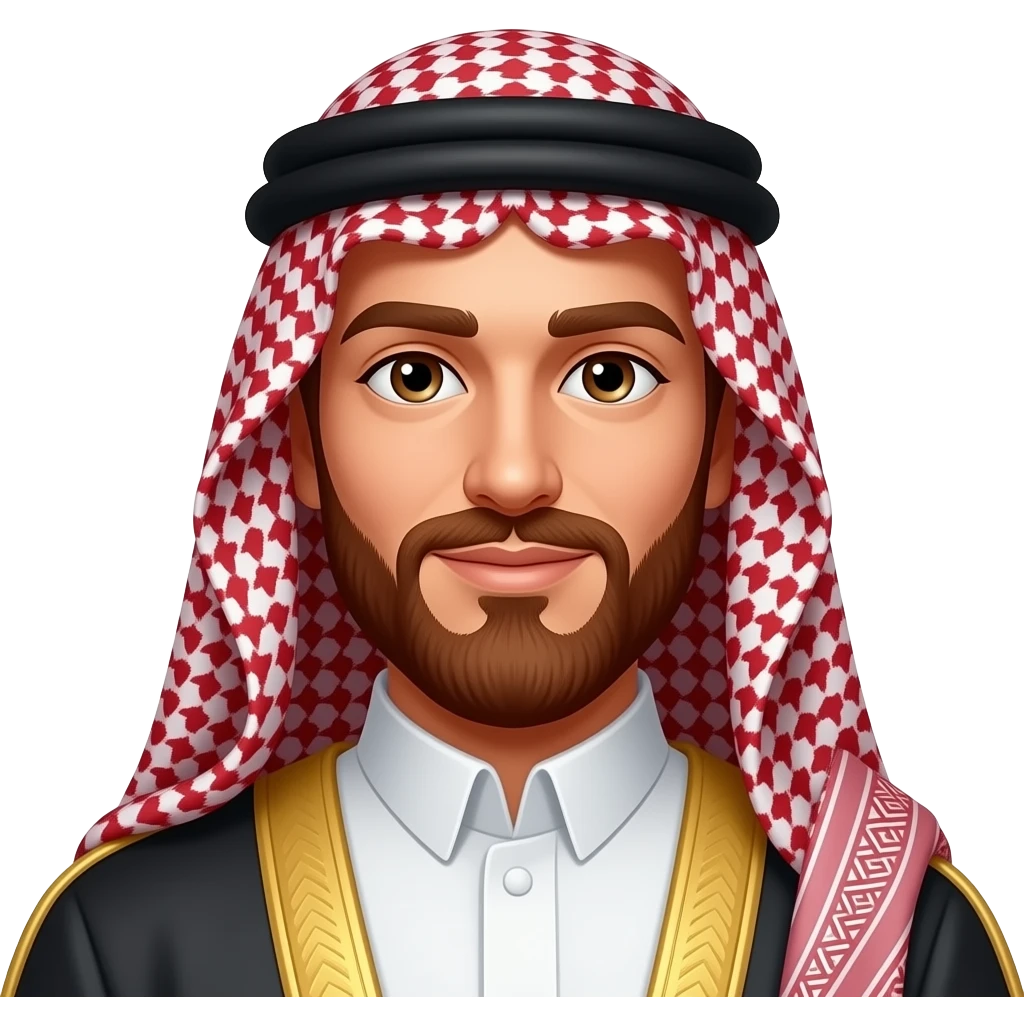 Redhead sheikh emoji