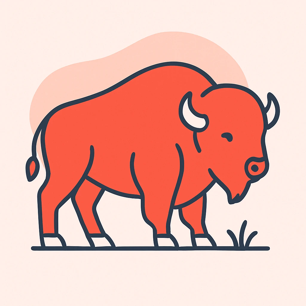 Bison emoji
