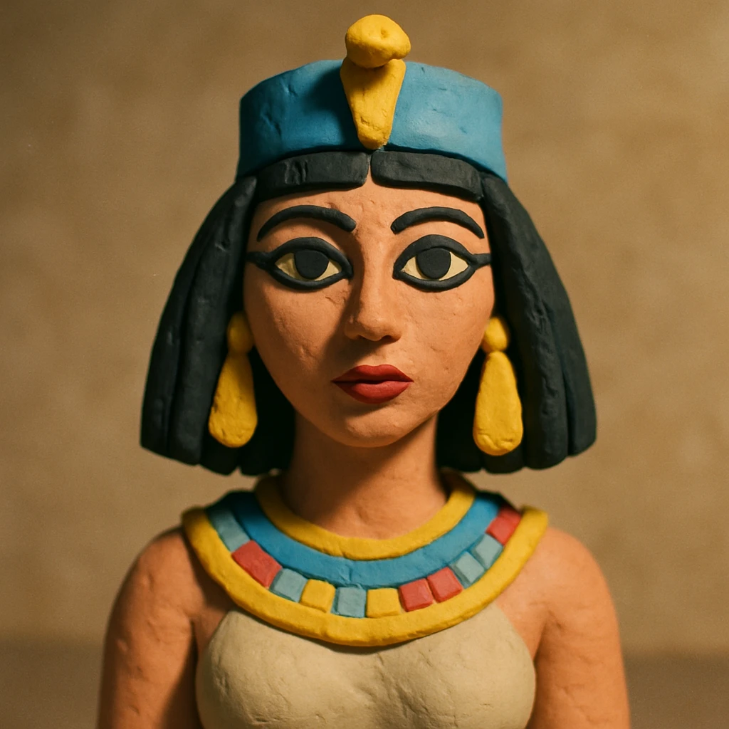 Cleopatra, front view emoji