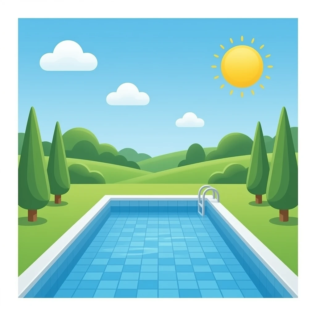 Piscine emoji