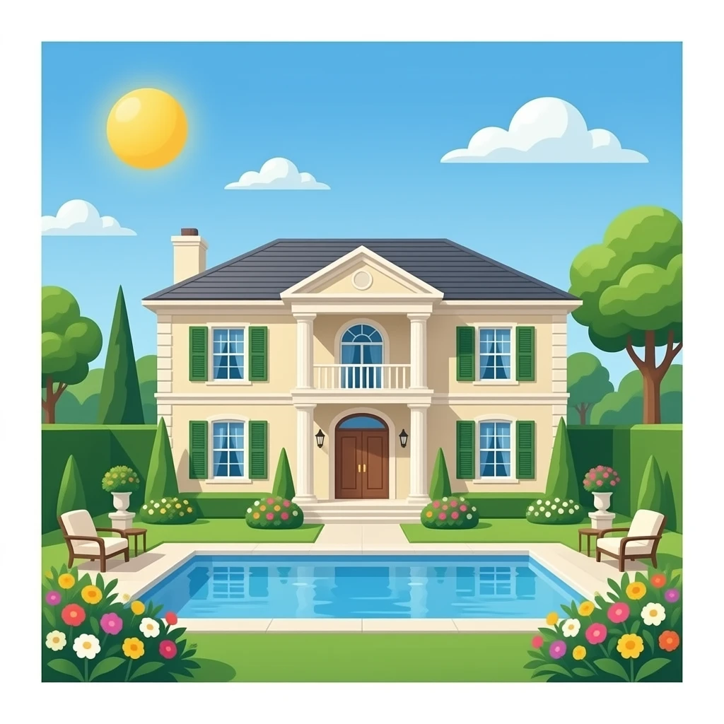 Casa lujosa emoji