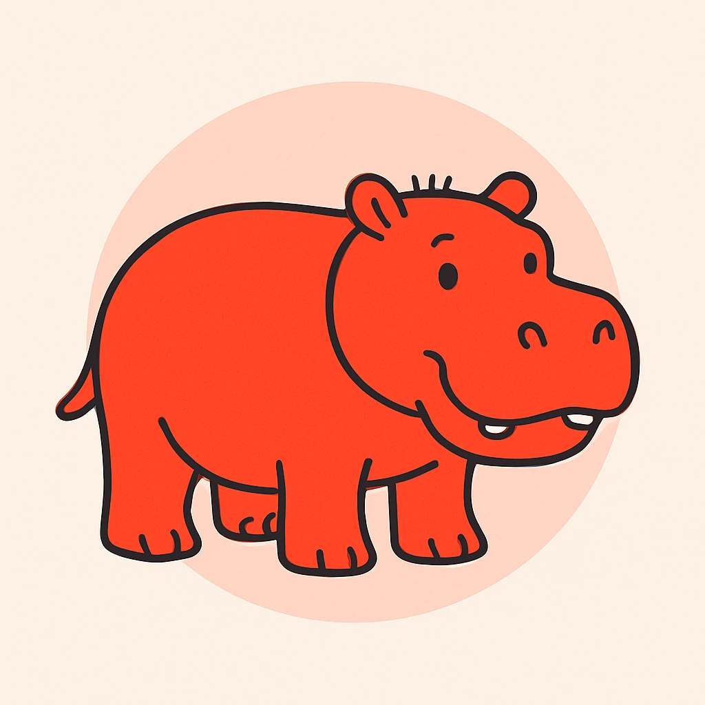 Hippopotamus emoji