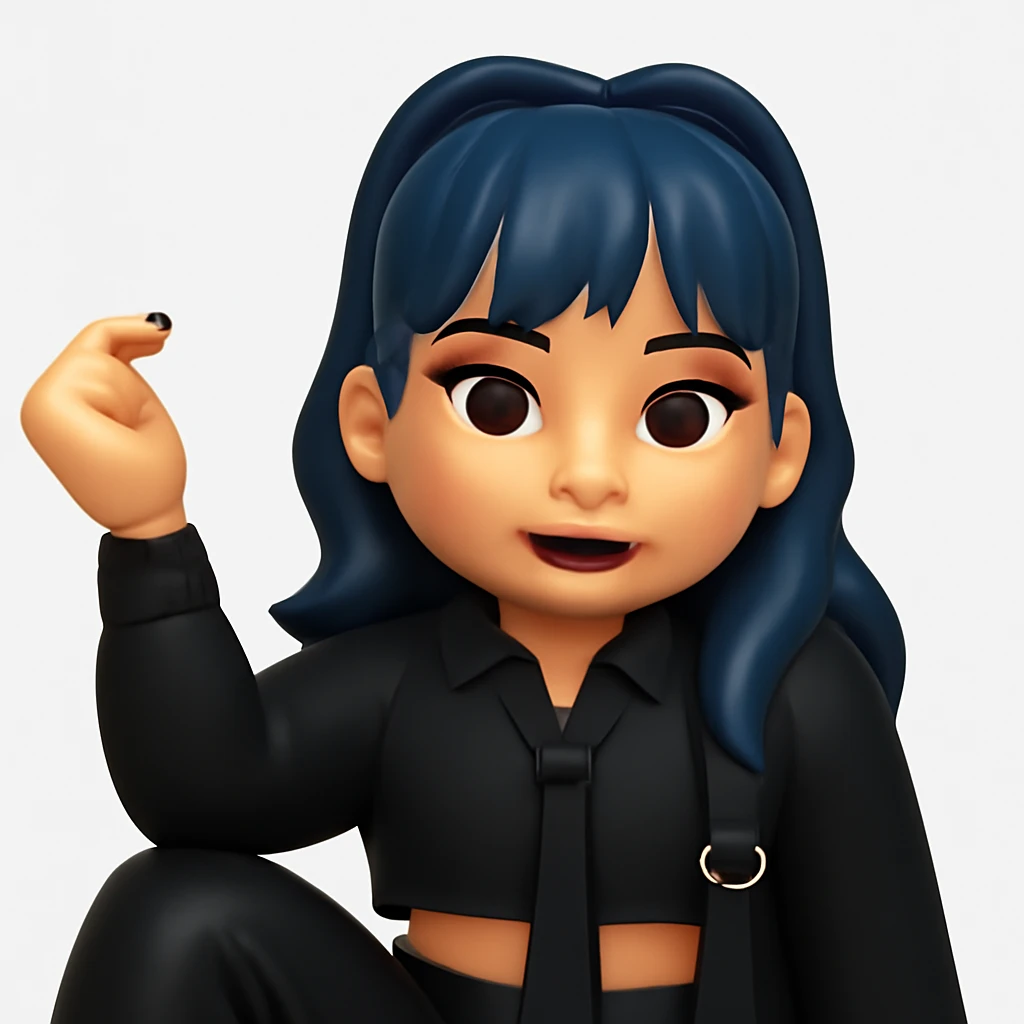 Convert the uploaded image into a 3D Apple-style emoji — preserve the key shapes, colors, and overall composition of the original image. Simplify the forms into clean, rounded cartoon-style elements while keeping the subject recognizable. Apply glossy textures, soft lighting, smooth shading, and render everything in Apple emoji style on a clean white background emoji