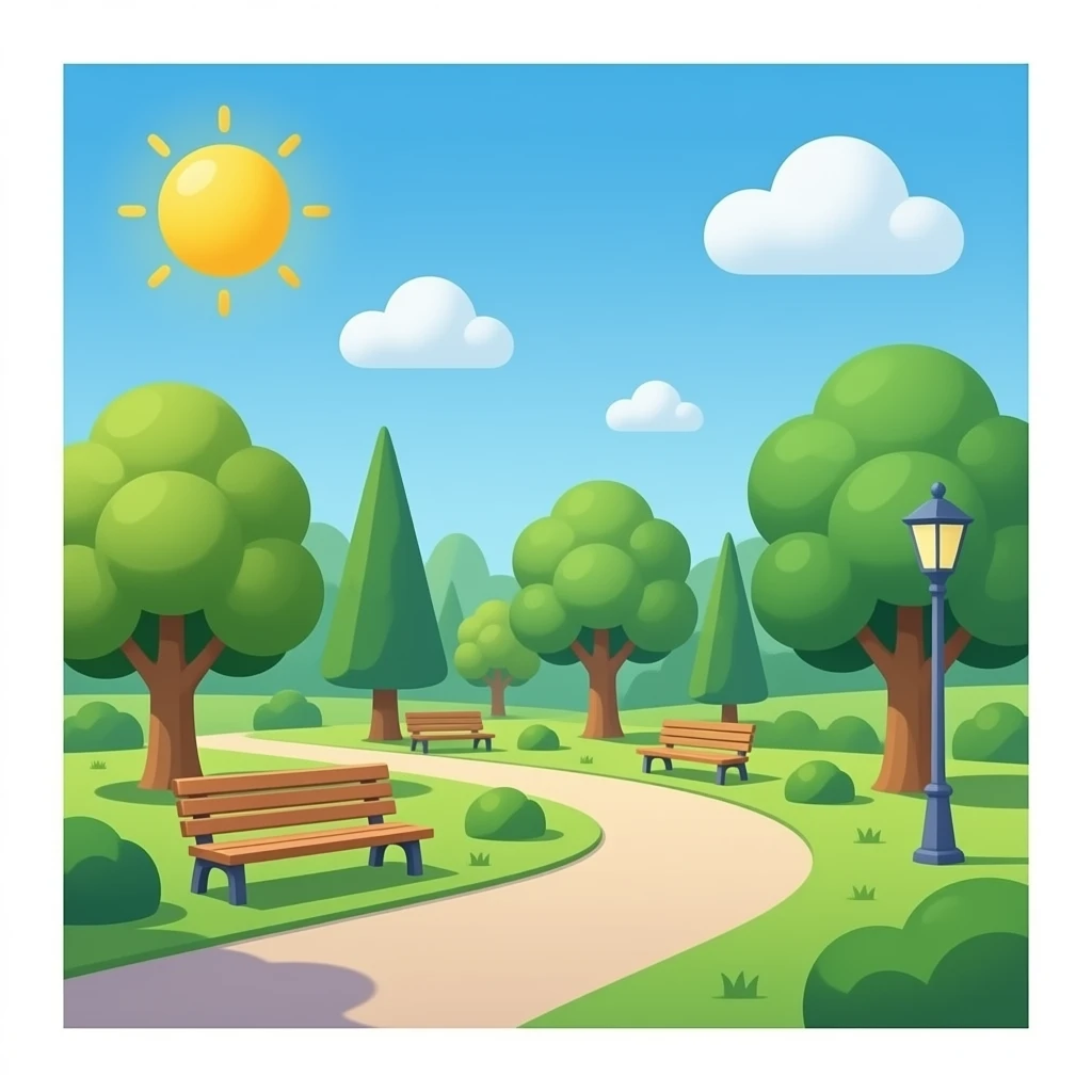 Park   emoji no background emoji