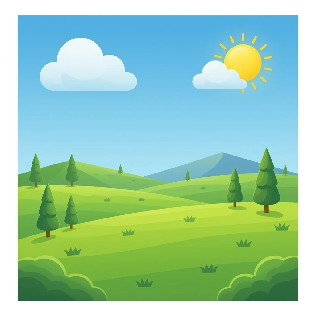 Land. emoji