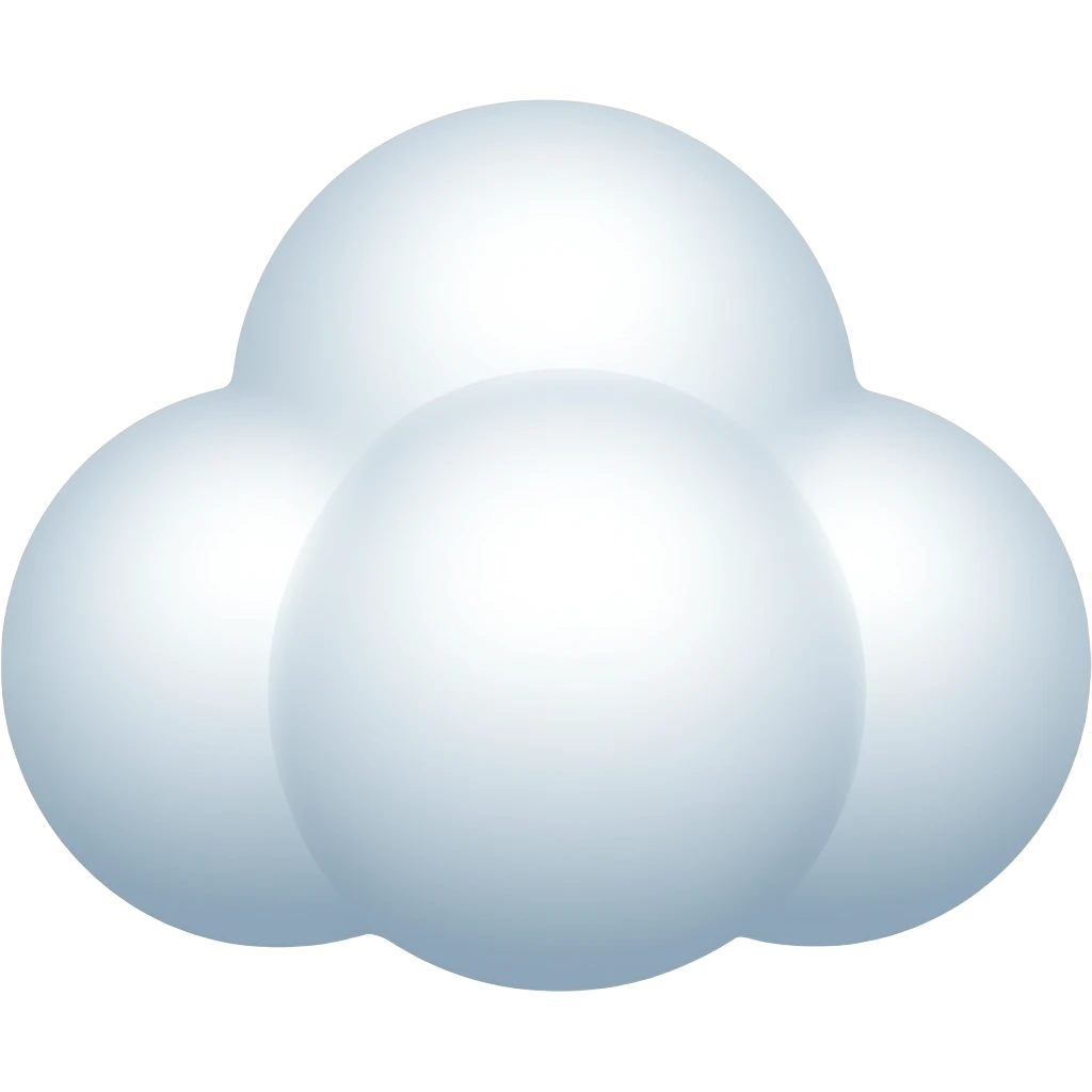 Cloud emoji