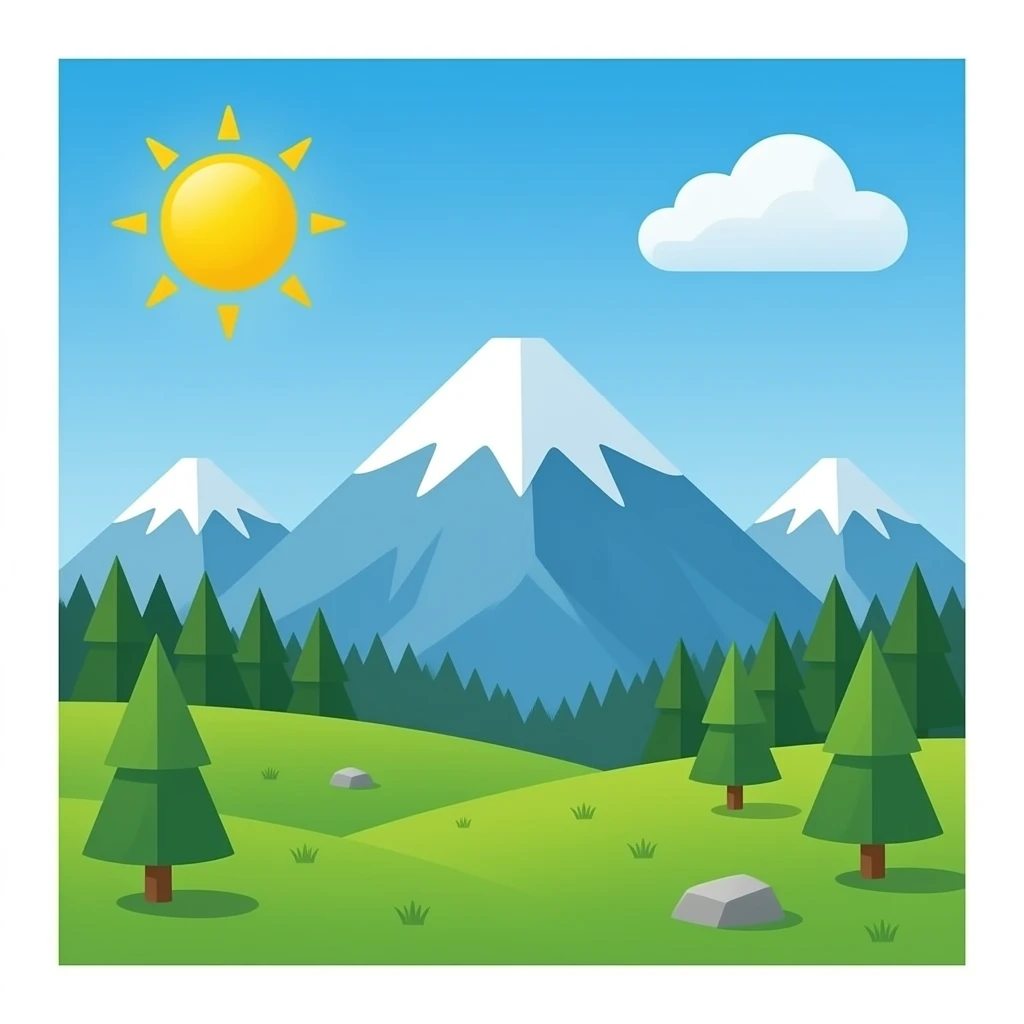 Berg emoji